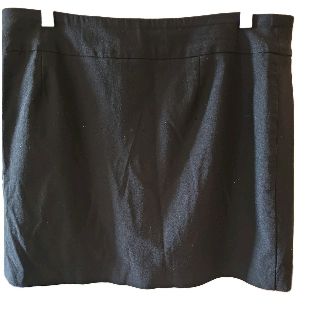 Attyre NY Women's Skort Black Size 10 Stretch Pull On Embellishments - Picture 2 of 8